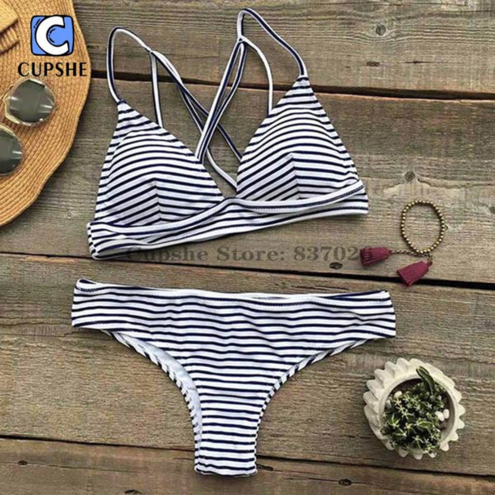 Hit Summer Stripe Bikini Set